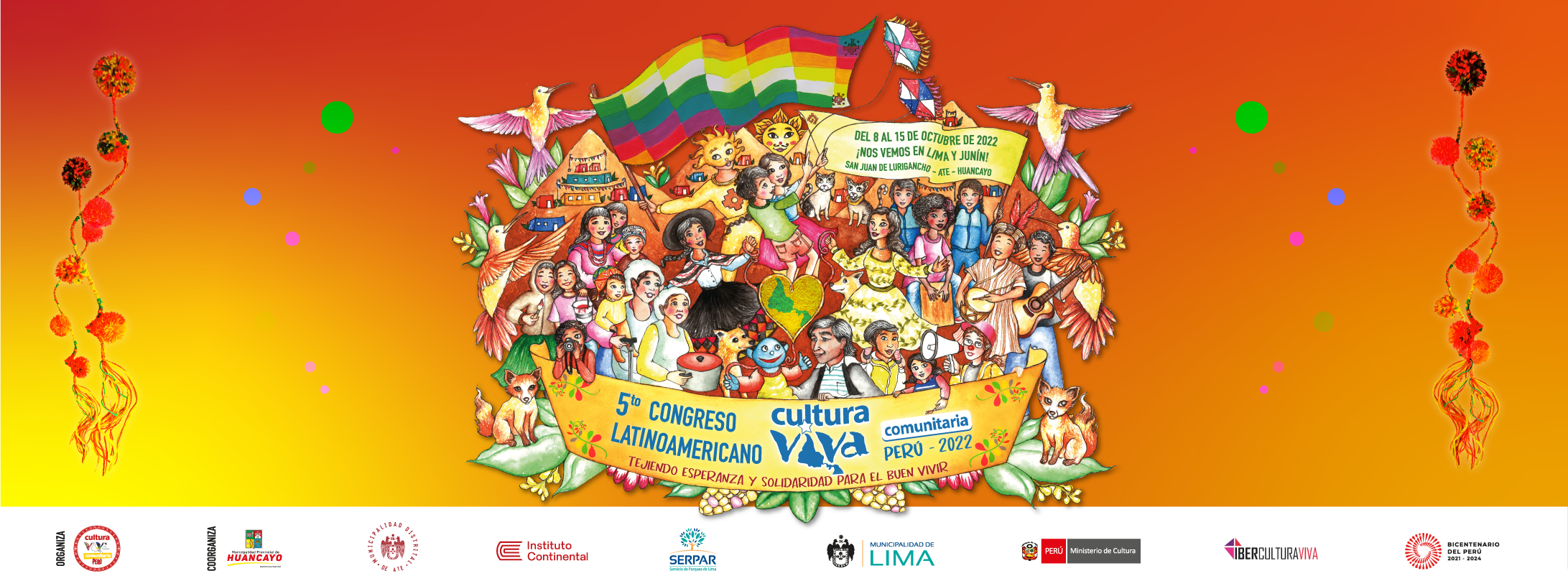 Está chegando o 5º Congresso Latinoamericano de CVC IberCultura Viva